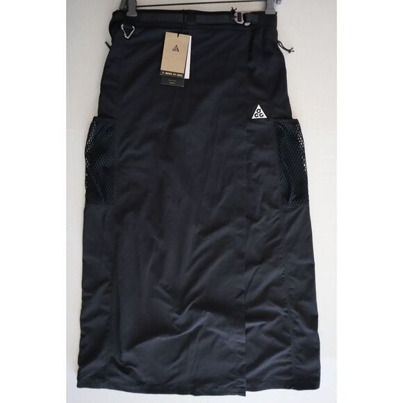 Nike FV7321-010 Women's Sz M Black ACG Snowgrass UV Protection Skirt - Picture 16 of 16